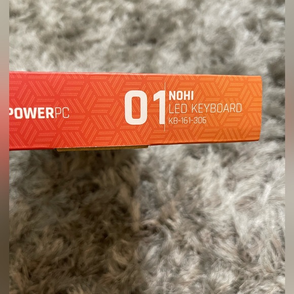 [NWOT] CYBERPOWER PC Play Ready Wired Gaming Keyboard Nohi LED Keyboard - Picture 8 of 15